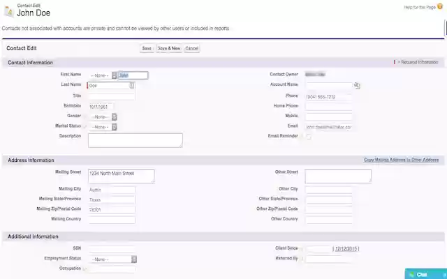 Salesforce AutoSave for Chrome  from Chrome web store to be run with OffiDocs Chromium online