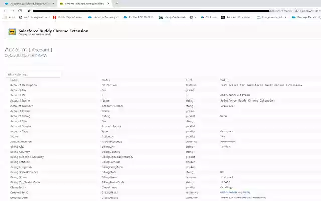 Salesforce Buddy  from Chrome web store to be run with OffiDocs Chromium online