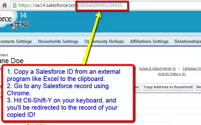 Salesforce Id Paster LIGHTNING ENABLED  from Chrome web store to be run with OffiDocs Chromium online