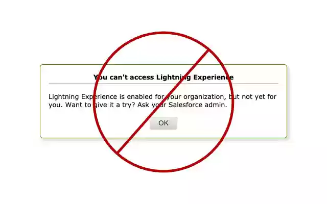 Salesforce Lightning to Classic URL from Chrome web store to be run with OffiDocs Chromium online Salesforce Lightning to Classic URL from Chrome web store to be run with OffiDocs Chromium online