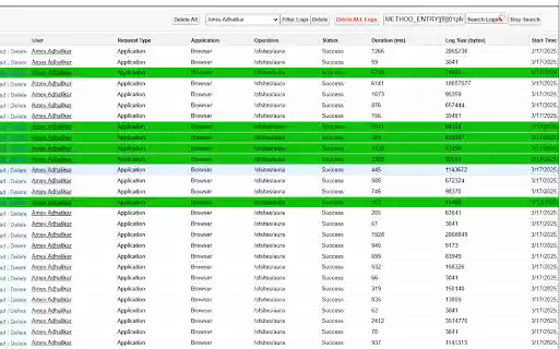 Salesforce Logs Manager  from Chrome web store to be run with OffiDocs Chromium online