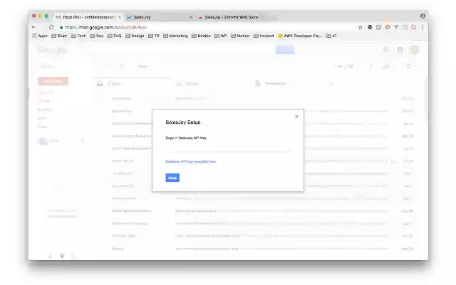 SalesJoy  from Chrome web store to be run with OffiDocs Chromium online