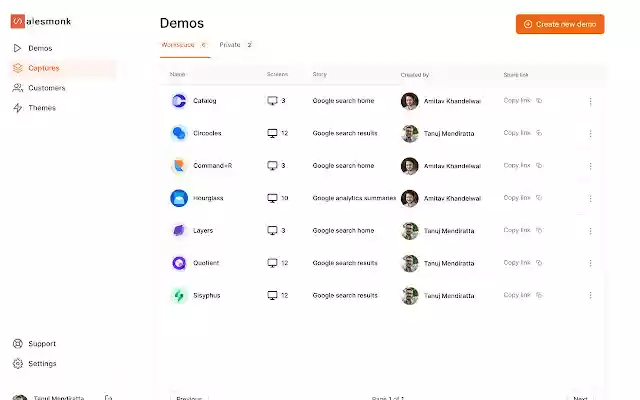 SalesMonk from Chrome web store to be run with OffiDocs Chromium online SalesMonk from Chrome web store to be run with OffiDocs Chromium online
