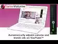 SameVolume for Youtube™  from Chrome web store to be run with OffiDocs Chromium online