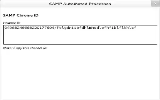 SAMP  from Chrome web store to be run with OffiDocs Chromium online