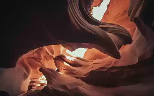 Sandstone Formations of Antelope Canyon  from Chrome web store to be run with OffiDocs Chromium online