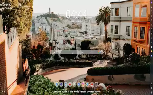 San Francisco MeaVana  from Chrome web store to be run with OffiDocs Chromium online