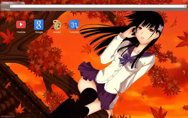 Sankarea anime beauty theme 1280x720  from Chrome web store to be run with OffiDocs Chromium online