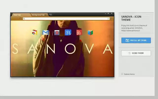 SANOVA ICON THEME  from Chrome web store to be run with OffiDocs Chromium online