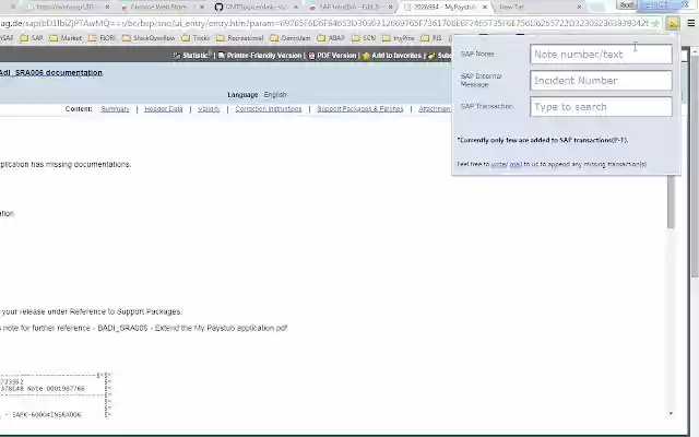 SAP transBin from Chrome web store to be run with OffiDocs Chromium online SAP transBin from Chrome web store to be run with OffiDocs Chromium online