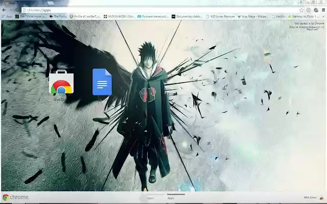 Sasuke Uchiha mula sa Chrome web store na tatakbo sa OffiDocs Chromium online