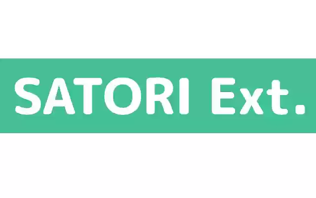 SATORI extension β  from Chrome web store to be run with OffiDocs Chromium online