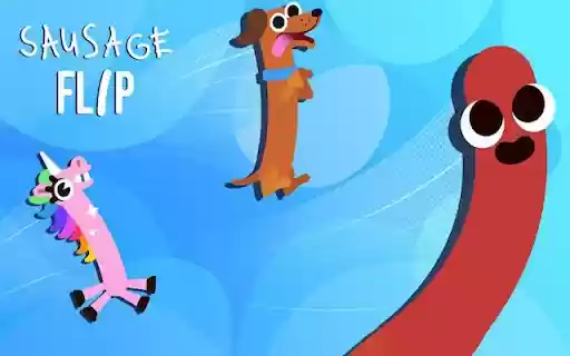 Sausage Flip được mở khóa khỏi cửa hàng web Chrome để chạy trực tuyến với OffiDocs Chromium
