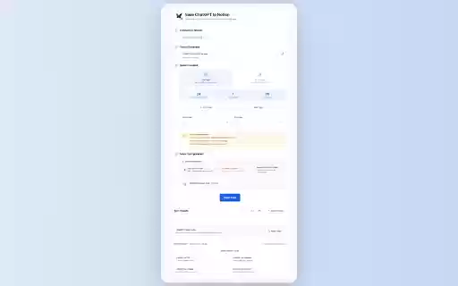 Save ChatGPT to Notion  from Chrome web store to be run with OffiDocs Chromium online