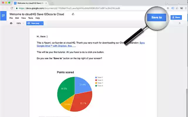 Save Google Docs Sheets to other clouds ... from Chrome web store to be run with OffiDocs Chromium online Save Google Docs Sheets to other clouds ... from Chrome web store to be run with OffiDocs Chromium online