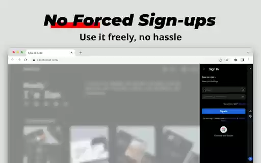 Save To Note  from Chrome web store to be run with OffiDocs Chromium online
