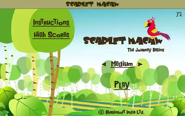 Scarlet Macaw  from Chrome web store to be run with OffiDocs Chromium online
