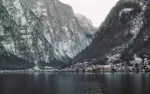 Scenic Winter View of Hallstatt in Austria from Chrome web store to be run with OffiDocs Chromium online Scenic Winter View of Hallstatt in Austria from Chrome web store to be run with OffiDocs Chromium online