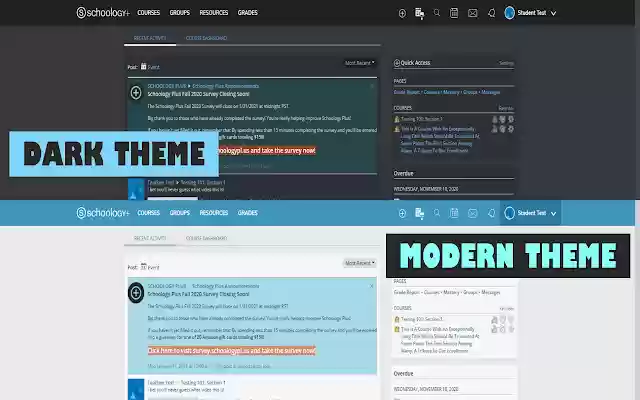Schoology Plus  from Chrome web store to be run with OffiDocs Chromium online