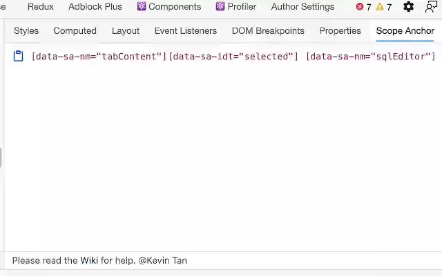 Scope Anchors  from Chrome web store to be run with OffiDocs Chromium online