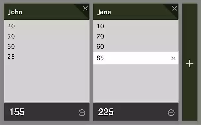 Scorekeeper  from Chrome web store to be run with OffiDocs Chromium online