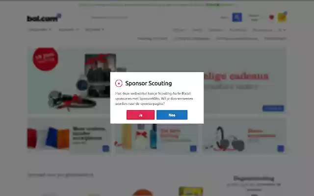 Scouting Aarle Rixtel Sponsorkliks  from Chrome web store to be run with OffiDocs Chromium online