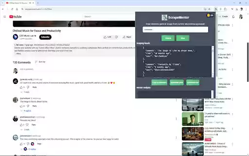从 Chrome 网上应用店抓取 Mentor，并与 OffiDocs Chromium 在线运行