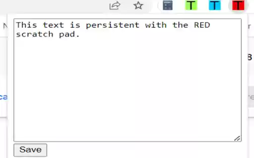 Scratch Pad Red de la tienda web de Chrome se ejecutará con OffiDocs Chromium en línea