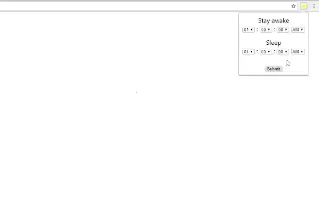 ScreenAwake  from Chrome web store to be run with OffiDocs Chromium online