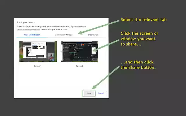 Screen sharing for attendanywhere.co.uk from Chrome web store to be run with OffiDocs Chromium online Screen sharing for attendanywhere.co.uk from Chrome web store to be run with OffiDocs Chromium online