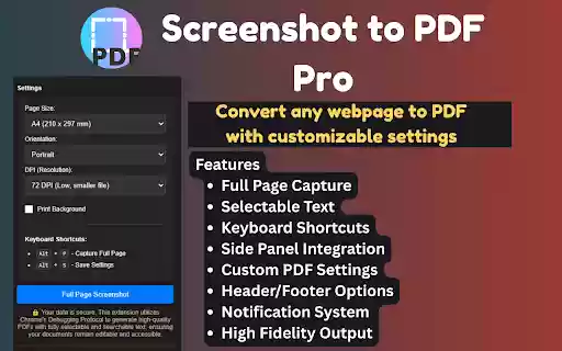 How To Full Screen.pdf Screenshot to PDF Pro Full Page Converter in