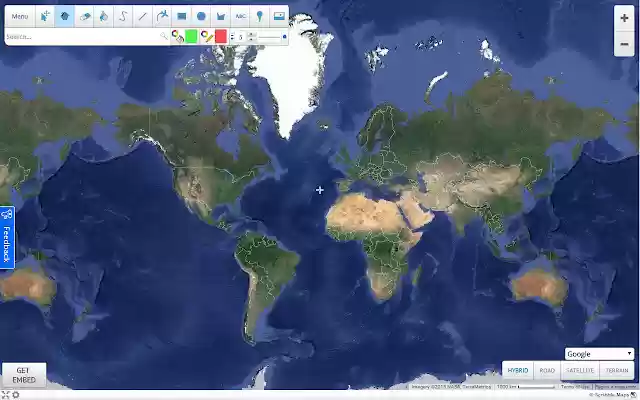 Scribble Maps  from Chrome web store to be run with OffiDocs Chromium online