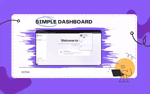 scrive  from Chrome web store to be run with OffiDocs Chromium online