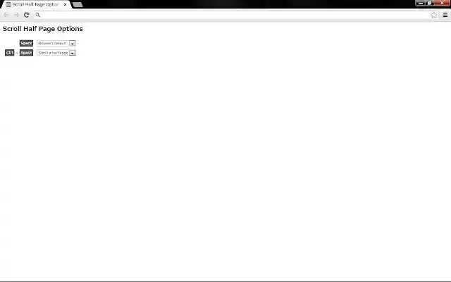 Scroll Half Page from Chrome web store to be run with OffiDocs Chromium online Scroll Half Page from Chrome web store to be run with OffiDocs Chromium online