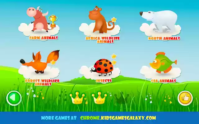 SCROLL PUZZLES for kids!  from Chrome web store to be run with OffiDocs Chromium online