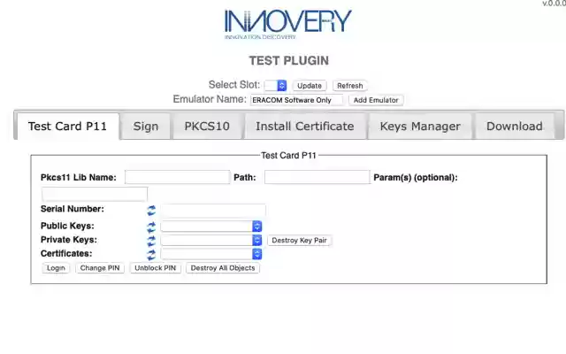 SCTPextension  from Chrome web store to be run with OffiDocs Chromium online