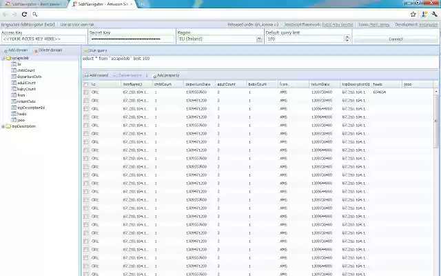 SdbNavigator from Chrome web store to be run with OffiDocs Chromium online SdbNavigator from Chrome web store to be run with OffiDocs Chromium online
