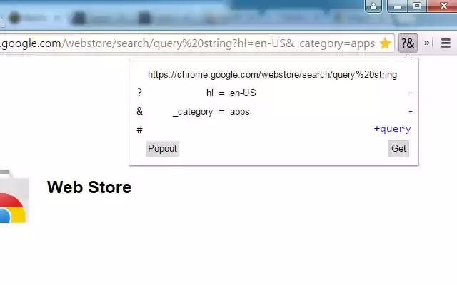 Search API Query String Parser from Chrome web store to be run with OffiDocs Chromium online Search API Query String Parser from Chrome web store to be run with OffiDocs Chromium online