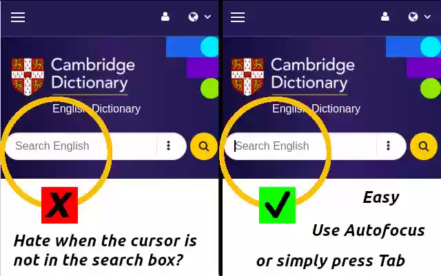 Search Box Focus from Chrome web store to be run with OffiDocs Chromium online Search Box Focus from Chrome web store to be run with OffiDocs Chromium online
