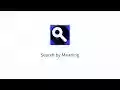 Search by Meaning  from Chrome web store to be run with OffiDocs Chromium online