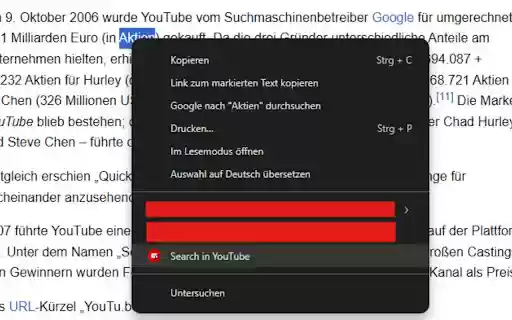 Search in YouTube from Chrome web store to be run with OffiDocs Chromium online Search in YouTube from Chrome web store to be run with OffiDocs Chromium online