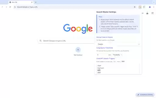 Search Master  from Chrome web store to be run with OffiDocs Chromium online