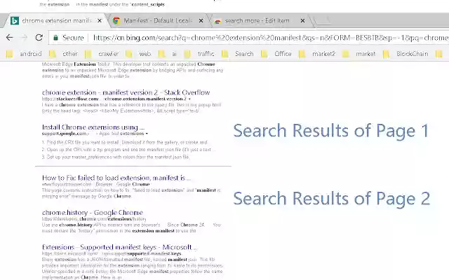 SearchMore  from Chrome web store to be run with OffiDocs Chromium online