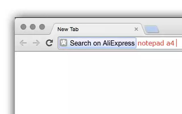 Search on AliExpress  from Chrome web store to be run with OffiDocs Chromium online