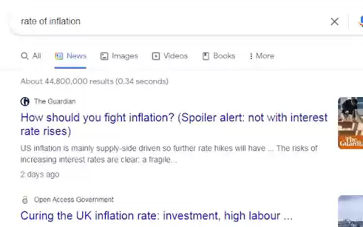 Search on Google News  from Chrome web store to be run with OffiDocs Chromium online