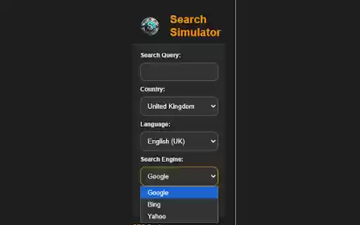 Search Simulator FREE SEO Tools FREE  from Chrome web store to be run with OffiDocs Chromium online