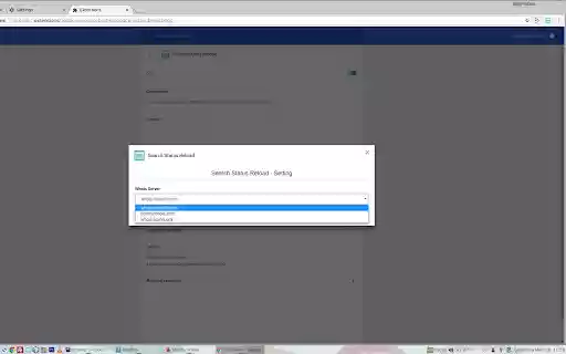 Search Status Reload  from Chrome web store to be run with OffiDocs Chromium online