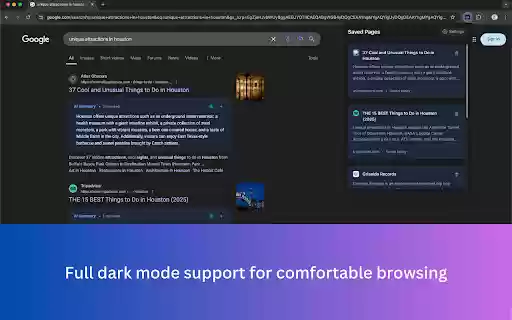 Search Summarizer  from Chrome web store to be run with OffiDocs Chromium online