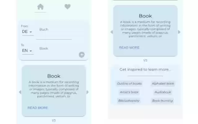 Search Vocab  from Chrome web store to be run with OffiDocs Chromium online