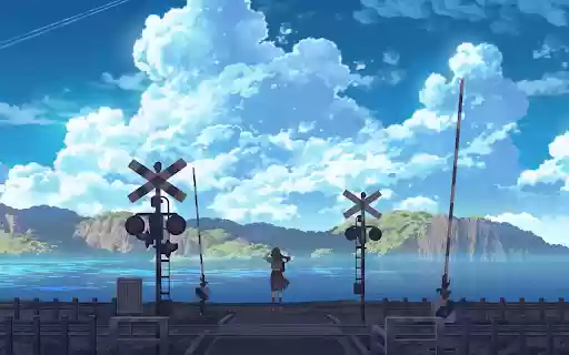 Seaside Railway Crossing  from Chrome web store to be run with OffiDocs Chromium online